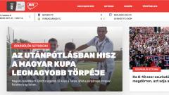 Új weboldal indul a MOL Magyar Kupa kulisszatitkaival és legfrissebb híreivel