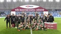 Förch Női Magyar Kupa: sorozatban negyedszer a Ferencvárosé a trófea