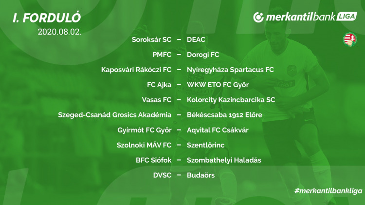 A Kaposvár és a DVSC is otthon kezd a Merkantil Bank Ligában