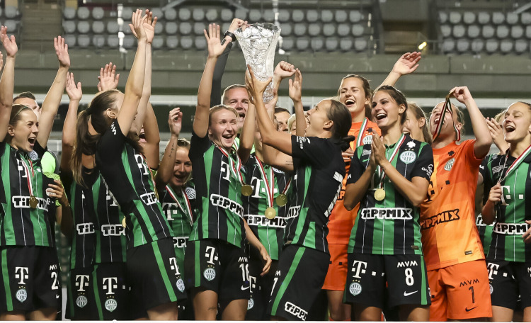 A Ferencváros a Simple Női Liga bajnoka