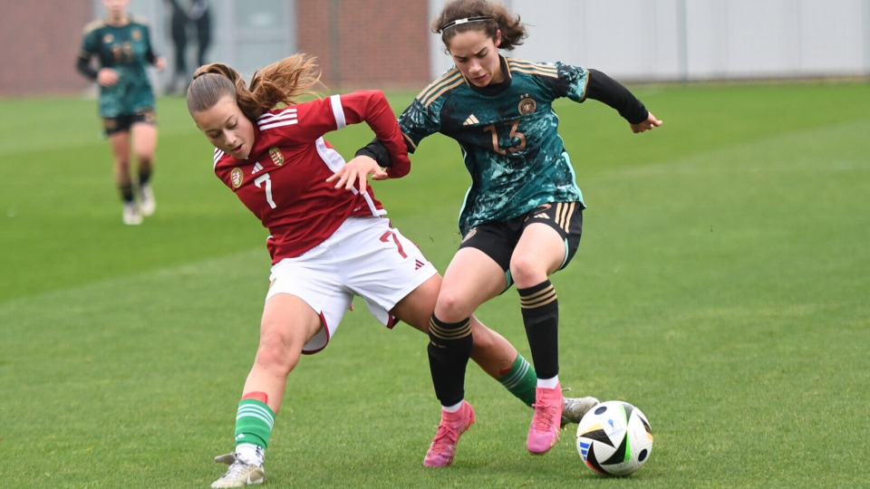 Női U16: gól nélküli döntetlen a németek ellen 