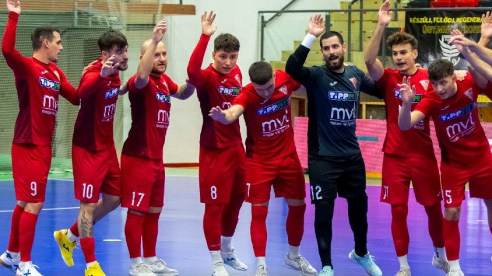 Férfi futsal NB I – A Berettyóújfalu nyerte az Aramis elleni rangadót