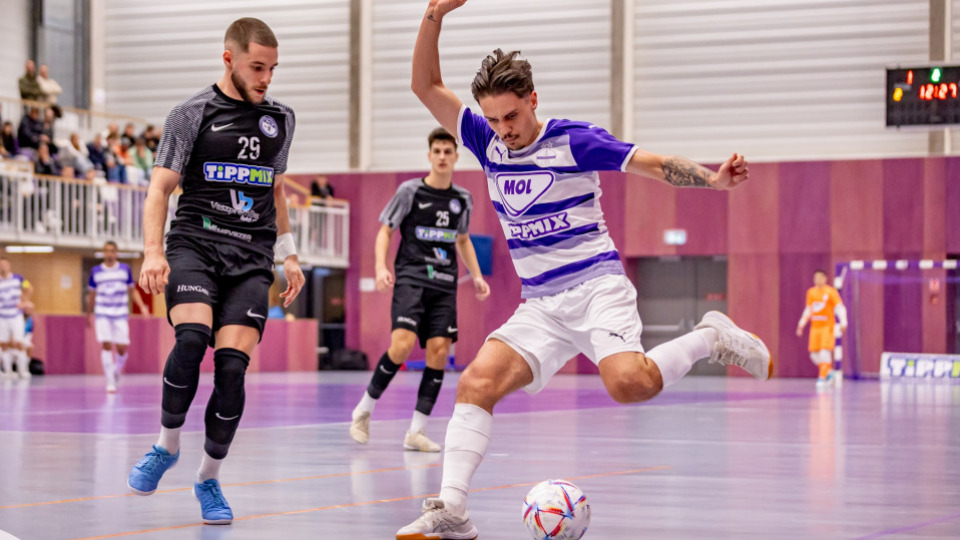 Férfi futsal NB I - Gólzáporos mérkőzésen folytatta veretlenségi sorozatát a listavezető