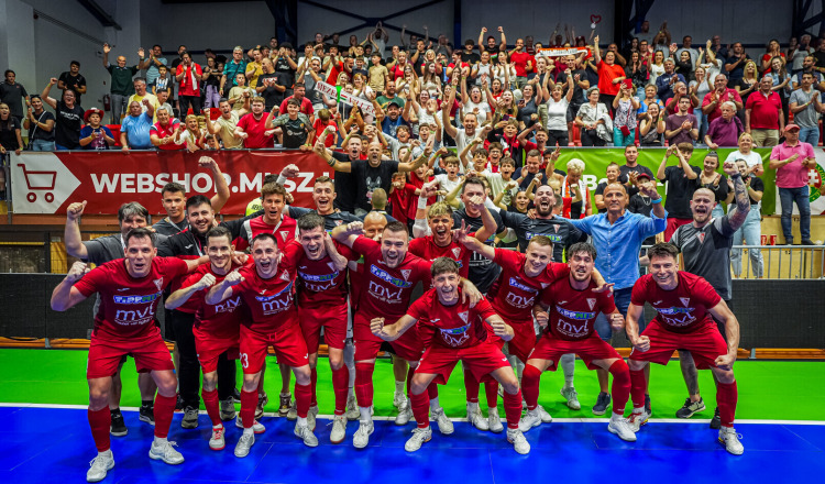 Futsal: Kupagyőztes az MVFC Berettyóújfalu