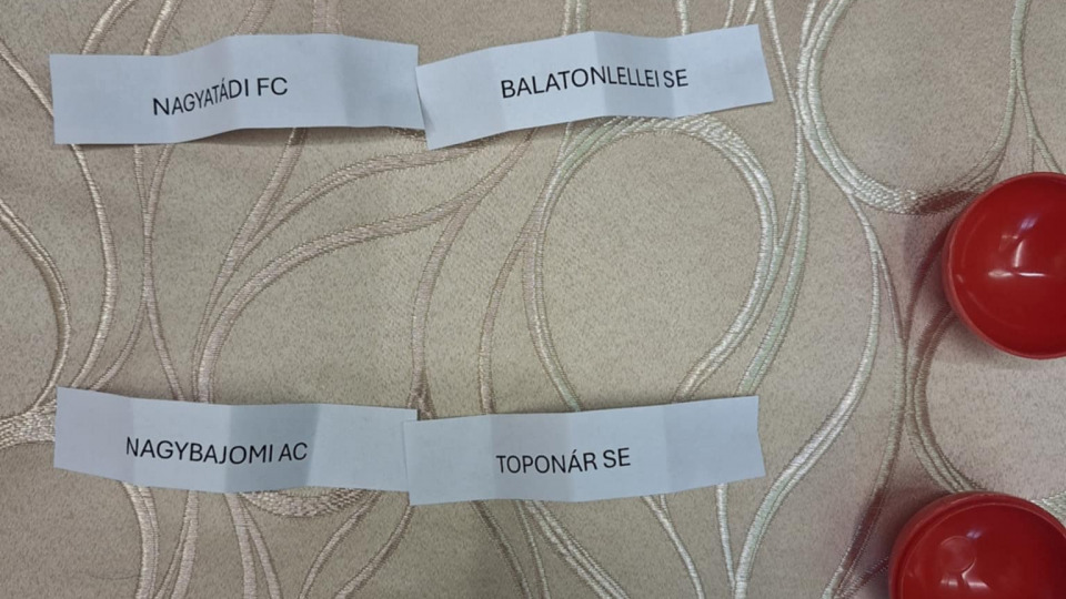 Somogy Vármegyei Kupa elődöntő 2025.05.14.