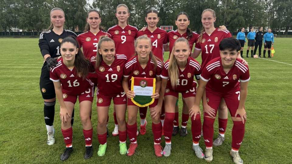 Női U16-osaink büntetőkkel nyertek Ukrajna ellen 