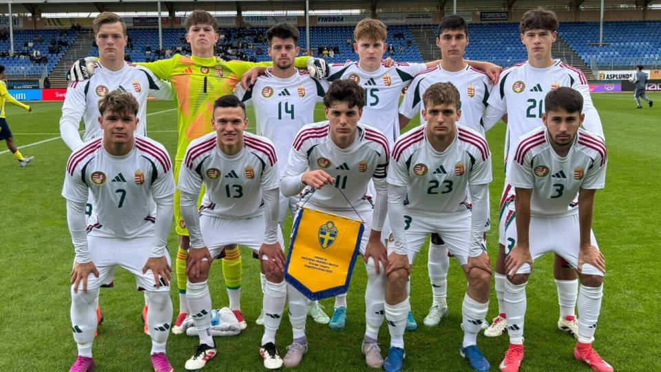U18: Hajrágóllal nyertek a svédek