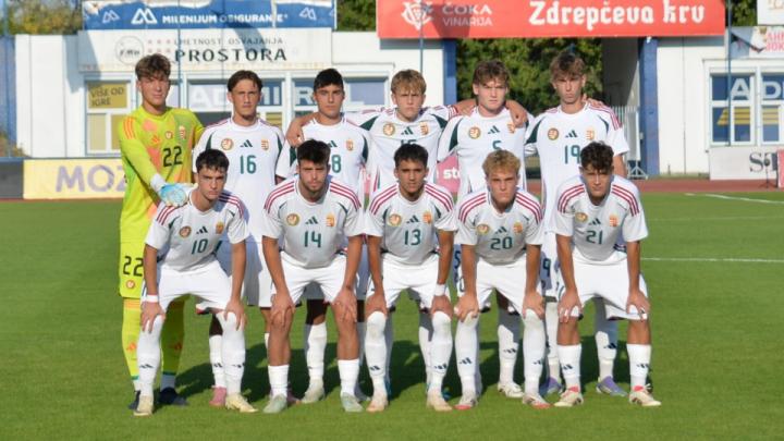 Nagy csatában nyertek a szerbek a jól futballozó U19-es válogatott ellen