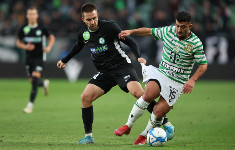Döntetlen a Ferencváros-Paks rangadón