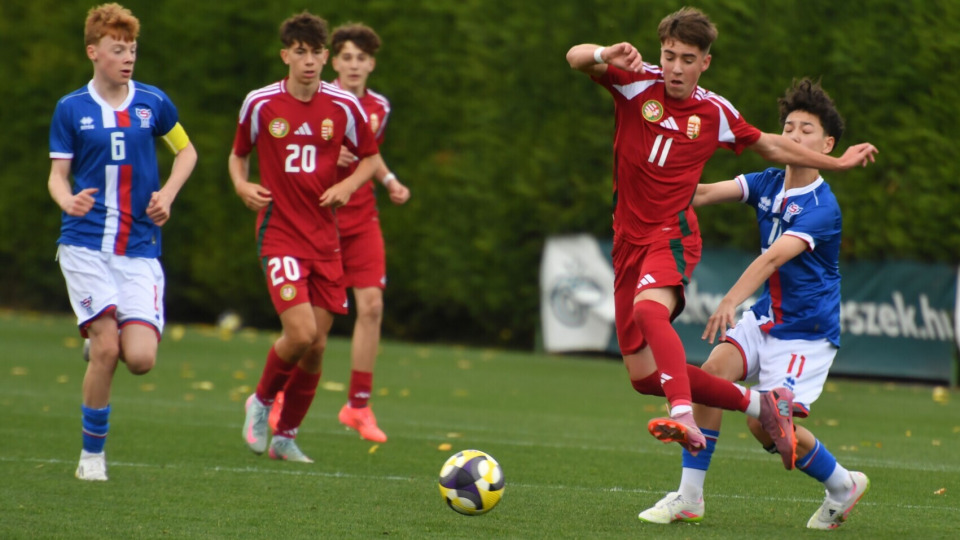 Remek kezdés után döntetlent játszott az U15-ös válogatott