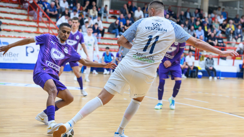 Futsal NB I - Kiélezett mérkőzésen megőrizte veretlenségét a Veszprém 