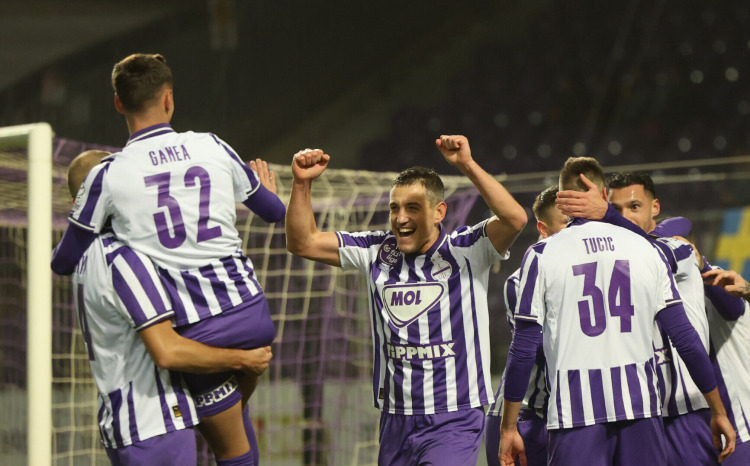 Fradi-Újpest és DVSC-Paks mérkőzések a Fizz Ligában