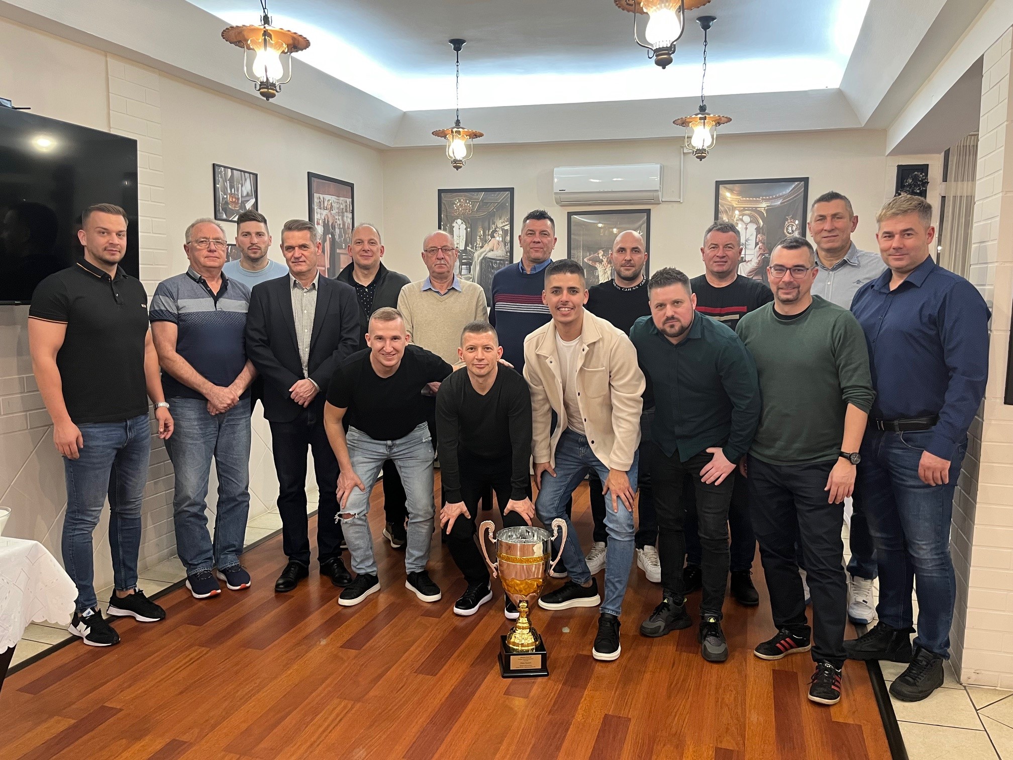 Díjat kaptak a kupagyőztes sporik