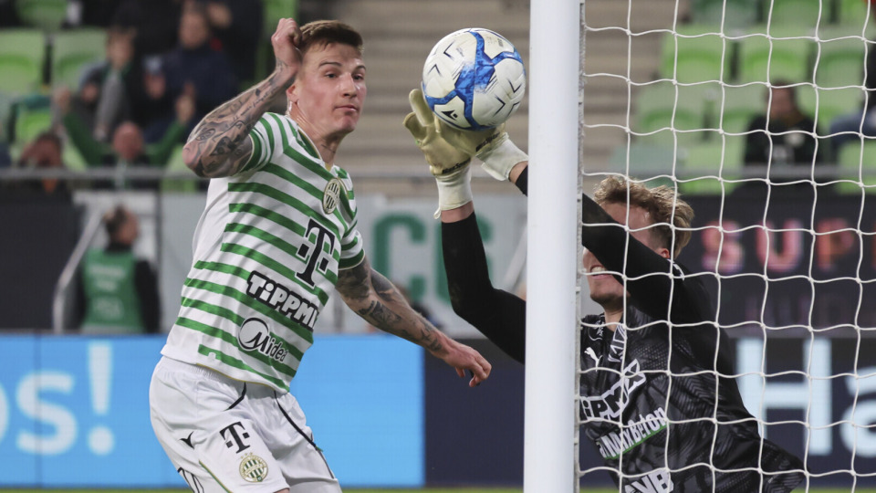 Nyerni tudott Felcsúton a Nyíregyháza, a 95. percben szerzett győztes gólt a Ferencváros