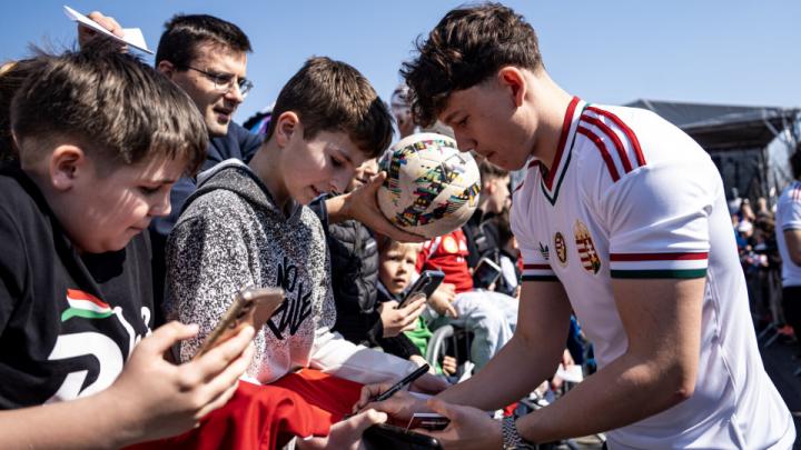 Decathlon-élménynap: Budaörsön találkoztak a szurkolókkal a válogatott tagjai