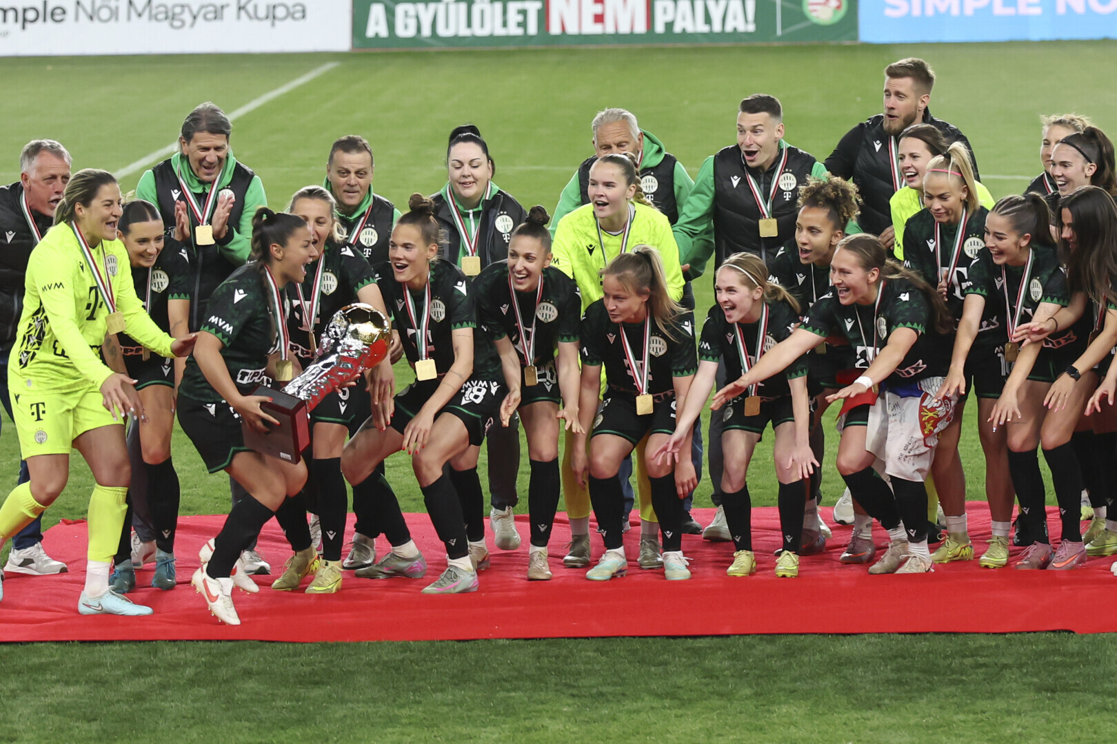 Hetedszer kupagyőztes a Ferencváros!