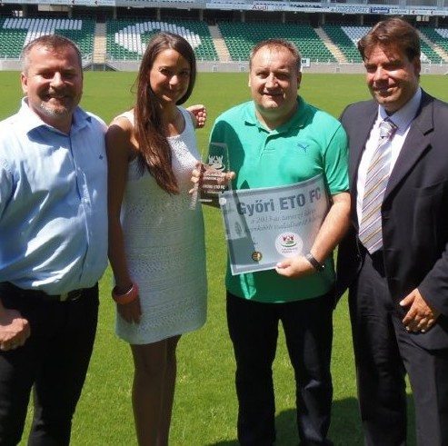 Családbarát Stadion-kampány: megvédte címét a Győri ETO