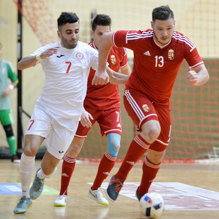 Futsal: magabiztos győzelem Libanon ellen