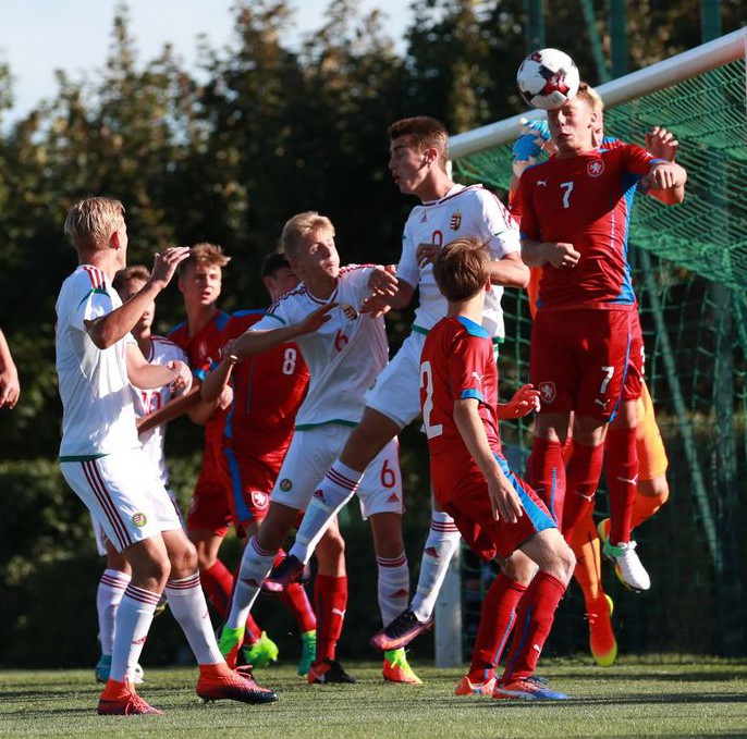 U17: kimaradtak a helyzetek, döntetlen a csehek ellen